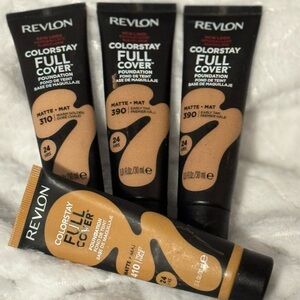 4x Revlon ColorStay Full Cover Foundation